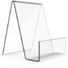 Chevalets D'Affichage Support De Support De Livre En Acrylique Transparent Avec Rebord Pour Afficher Des Albums Photo, Des Livres, Des Feuilles De Musique, Des Cahiers
