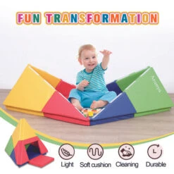 Tapis De Jeux Pliable Pour Enfant,180x100x7.6 CM,Mousse EPD Home Tapis De Jeu Tapis Pour Enfants, Tapis De Sol Pour Enfants, Tapis De Sport Pour Enfants -ATMOSPHERA || VIDAXL || Safavieh Soldes 89949169 2