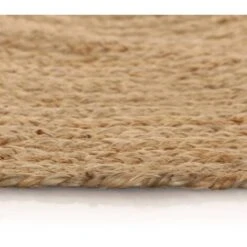 Tapis Jute Tressé 90 Cm Rond VidaXL -ATMOSPHERA || VIDAXL || Safavieh Soldes 8997885 3