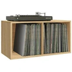 UNIQUEBoîte De Rangement De Vinyles Chêne Sonoma 71x34x36 Cm12 Kg,Magnifique & Montage Facile69273 11 UNIQUEBoîte De Rangement De Vinyles Chêne Sonoma 71x34x36 Cm12 Kg,Magnifique & Montage Facile69273 -ATMOSPHERA || VIDAXL || Safavieh Soldes 90107765 5