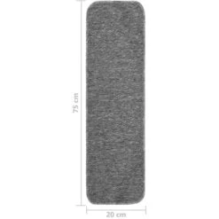 UNIQUETapis D'escalier Antidérapants 15pcs 75x20cm Gris Rectangulaire2,3 Kg,Magnifique & Montage Facile36924 -ATMOSPHERA || VIDAXL || Safavieh Soldes 90111300 4