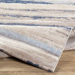 SURYA Tapis De Couloir à Poils Courts Et Doux Scandinave Hygge Gris Et Bleu 80x150 Cm -ATMOSPHERA || VIDAXL || Safavieh Soldes 90703030 4