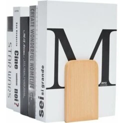 Serre-livres En Bois, Lot De 1 Paire, Antidérapant, Noyer Noir, Support De Livre De Bureau MKI5cik9fdr -ATMOSPHERA || VIDAXL || Safavieh Soldes 91097222 3