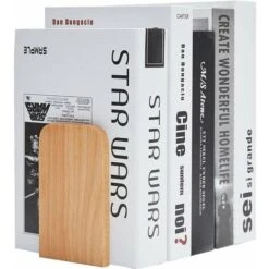 Serre-livres En Bois, Lot De 1 Paire, Antidérapant, Noyer Noir, Support De Livre De Bureau MKI5cik9fdr -ATMOSPHERA || VIDAXL || Safavieh Soldes 91097222 5