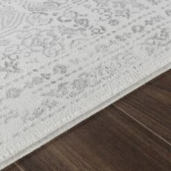 SURYA Tapis De Couloir à Poils Courts Et Doux Vintage Oriental Ivoire Et Gris 80x150 Cm -ATMOSPHERA || VIDAXL || Safavieh Soldes 91236268 3