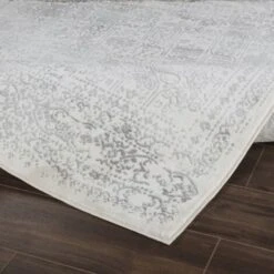 SURYA Tapis De Couloir à Poils Courts Et Doux Vintage Oriental Ivoire Et Gris 80x150 Cm -ATMOSPHERA || VIDAXL || Safavieh Soldes 91236268 4
