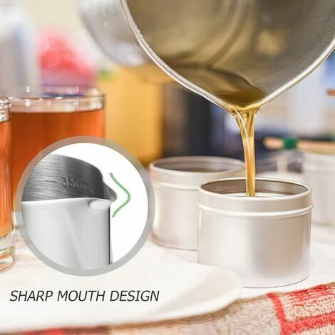 Fabrication De Bougies Verser Pot 1000Ml En Acier Inoxydable Chaudière Melting- Pot De Cire Bougie Faire Lanceur Bec Verseur Antigoutte Conteneur Pot à Tasse Avec Poignée 6 Fabrication De Bougies Verser Pot 1000Ml En Acier Inoxydable Chaudière Melting- Pot De Cire Bougie Faire Lanceur Bec Verseur Antigoutte Conteneur Pot à Tasse Avec Poignée – Image 4