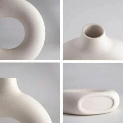 Vase, Vase En Céramique Décoration De La Maison Minimaliste Déco Blanc Végétarien En Céramique Pot De Fleur Vase Decoratif,13.53.514.5cm 8 Vase, Vase En Céramique Décoration De La Maison Minimaliste Déco Blanc Végétarien En Céramique Pot De Fleur Vase Decoratif,13.53.514.5cm -ATMOSPHERA || VIDAXL || Safavieh Soldes 91970690 3