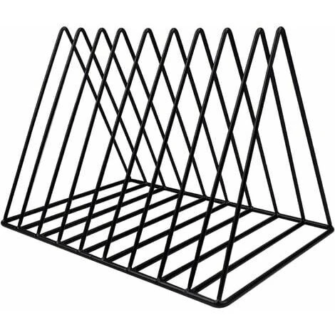 Porte-revues En Métal, Porte-revues Doré à 9 Emplacements, Bibliothèque Triangulaire, étagère De Rangement Pour Livres, Porte-journaux, Porte-revues Design Pour Bureau, Salon, Maison, 26 Cm WHWY 3 Porte-revues En Métal, Porte-revues Doré à 9 Emplacements, Bibliothèque Triangulaire, étagère De Rangement Pour Livres, Porte-journaux, Porte-revues Design Pour Bureau, Salon, Maison, 26 Cm WHWY