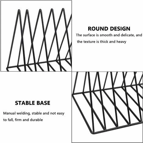Porte-revues En Métal, Porte-revues Doré à 9 Emplacements, Bibliothèque Triangulaire, étagère De Rangement Pour Livres, Porte-journaux, Porte-revues Design Pour Bureau, Salon, Maison, 26 Cm WHWY 5 Porte-revues En Métal, Porte-revues Doré à 9 Emplacements, Bibliothèque Triangulaire, étagère De Rangement Pour Livres, Porte-journaux, Porte-revues Design Pour Bureau, Salon, Maison, 26 Cm WHWY – Image 3
