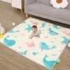 Tapis De Jeu Pour Bébé Sur Le Sol, Tapis De Jeu Pliable Pour Les Bébés Et Les Jeunes Enfants, Double Face, Antidérapant, En Mousse XPE -ATMOSPHERA || VIDAXL || Safavieh Soldes 92291049 1