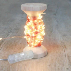 Guirlande Led Cuivre 20M - Bobine 20M Guirlande Lumineuse Led - Guirlande Leds Pour Deco Chambre, Déco De Noël, Ambiance Poétique Et Romantique - Cuivre Zhuoxuan -ATMOSPHERA || VIDAXL || Safavieh Soldes 92294550 3