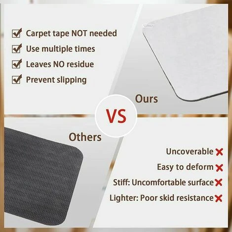 Dontodent Lot De 15 Marchettes D'escalier, 20 X 76 Cm Tapis De Sécurité Antidérapant Tapis D'intérieur Antidérapant Pour Enfants, Aînés Et Animaux De Compagnie Avec Adhésif Réutilisable, Marron 5 Dontodent Lot De 15 Marchettes D'escalier, 20 X 76 Cm Tapis De Sécurité Antidérapant Tapis D'intérieur Antidérapant Pour Enfants, Aînés Et Animaux De Compagnie Avec Adhésif Réutilisable, Marron – Image 3