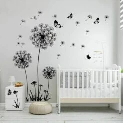 2 Pièces Stickers Muraux Noirs Pissenlits Pour La Décoration Murale, XXL Grandes Fleurs De Pissenlit Plantes Autocollants Collants Peintures Pour Salon Chambre Antichambre Couloir Fenêtre 165X130cm 10 2 Pièces Stickers Muraux Noirs Pissenlits Pour La Décoration Murale, XXL Grandes Fleurs De Pissenlit Plantes Autocollants Collants Peintures Pour Salon Chambre Antichambre Couloir Fenêtre 165X130cm -ATMOSPHERA || VIDAXL || Safavieh Soldes 92458690 4