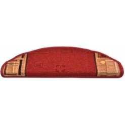 Dontodent Tapis D'escalier Autocollants 15 Pcs Rouge 65x21x4 Cm -ATMOSPHERA || VIDAXL || Safavieh Soldes 92678920 4