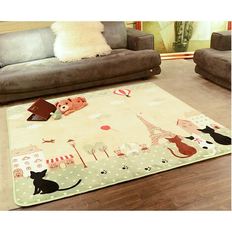 Moquette - 130x185 Cm - Motifs Chat 4 Moquette - 130x185 Cm - Motifs Chat – Image 2