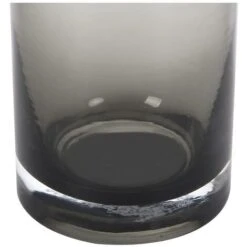 Vase En Verre Teinté - D.16,5 X H.25 Cm - Verre - Gris Fumé - VALOIT -ATMOSPHERA || VIDAXL || Safavieh Soldes 92776942 5