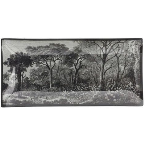 Paris Prix - Vide Poche En Verre Black Forest 21cm Noir 4 Paris Prix - Vide Poche En Verre Black Forest 21cm Noir – Image 2