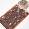 HOMESCAPES Tapis Kilim Imprimé Terracotta, Noir Et Marron 60 X 90 Cm 2 HOMESCAPES Tapis Kilim Imprimé Terracotta, Noir Et Marron 60 X 90 Cm -ATMOSPHERA || VIDAXL || Safavieh Soldes 92881051 1