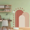 Un Lot De Stickers Muraux Autocollants Muraux Arche Boho Décoration Murale 2 Un Lot De Stickers Muraux Autocollants Muraux Arche Boho Décoration Murale -ATMOSPHERA || VIDAXL || Safavieh Soldes 93283753 1
