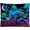 Tapisserie Murale Champignons Magiques Tenture Murale Psychédélique -ATMOSPHERA || VIDAXL || Safavieh Soldes 94234302 1