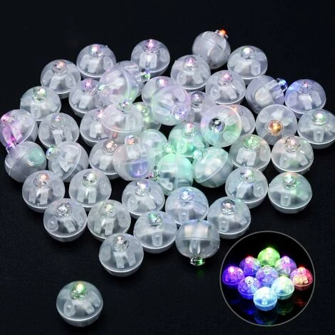 100pcs Mini Lampe Flash Ronde à LED Pour Ballon, Lanterne En Papier étanche, Longue Durée De Vie, Décoration De Mariage,Party Birthday,Festival Decorative Lights(white)) 3 100pcs Mini Lampe Flash Ronde à LED Pour Ballon, Lanterne En Papier étanche, Longue Durée De Vie, Décoration De Mariage,Party Birthday,Festival Decorative Lights(white))