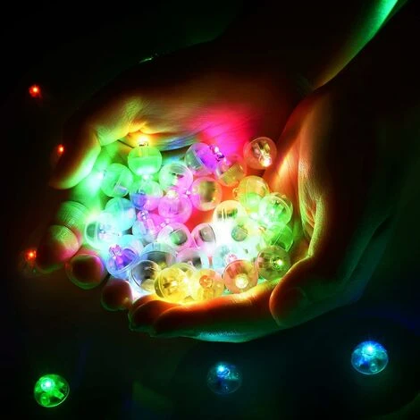 100pcs Mini Lampe Flash Ronde à LED Pour Ballon, Lanterne En Papier étanche, Longue Durée De Vie, Décoration De Mariage,Party Birthday,Festival Decorative Lights(white)) 7 100pcs Mini Lampe Flash Ronde à LED Pour Ballon, Lanterne En Papier étanche, Longue Durée De Vie, Décoration De Mariage,Party Birthday,Festival Decorative Lights(white)) – Image 5