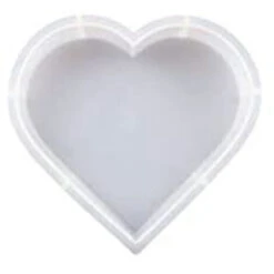 Serre-Livres Moules En RéSine Livre Organiser Moule En Silicone Moules En RéSine éPoxy Cristal Pour Livres DéCoration De La (En De Coeur)