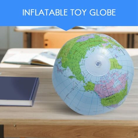 16 Pouces Globe Terrestre Jouet De Globe Gonflable Globe De Formation Geographie Globe Terrestre De Formation 40 Cm 4 16 Pouces Globe Terrestre Jouet De Globe Gonflable Globe De Formation Geographie Globe Terrestre De Formation 40 Cm – Image 2