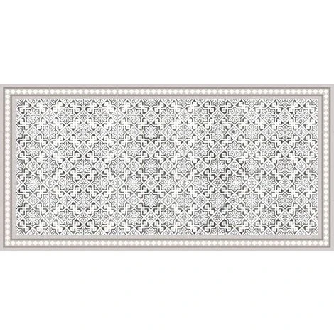 Tapis Intérieur Extérieur En Vinyle Carreaux Marocains 140 X 70 Cm 4 Tapis Intérieur Extérieur En Vinyle Carreaux Marocains 140 X 70 Cm – Image 2