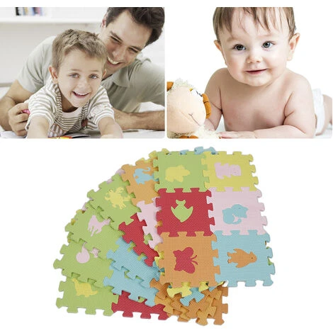 GUOYIHUA® Puzzle Tapis Mousse Bébé, 36 Pièces, Tapis De Jeu Très Résistant Pour Enfants, Animaux 5 GUOYIHUA® Puzzle Tapis Mousse Bébé, 36 Pièces, Tapis De Jeu Très Résistant Pour Enfants, Animaux – Image 3