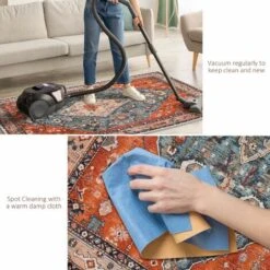 Tapis Boho 160x80cm Chambre Art Salon Tapis Doux Poils Courts Salon Tapis Salon Moelleux Intérieur Tapis -ATMOSPHERA || VIDAXL || Safavieh Soldes 94926896 3