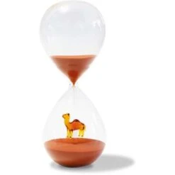 SABLIER EN VERRE DE MONTEREY AVEC CAMEL