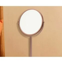 Miroir De Table Deux Or Rose Tabletop Vintage Double Face 2 X Magnification Round Vanity Mirror -ATMOSPHERA || VIDAXL || Safavieh Soldes 95326393 4