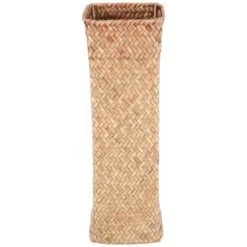Vase à Fleurs En Rotin Paniers En DéCoration Vases Corbeille De Fruits Vase à Fleurs Vases Hauts Pour La DéCoration IntéRieure Marron -ATMOSPHERA || VIDAXL || Safavieh Soldes 95366885 2