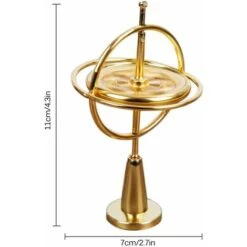 MODOU - Gyroscope De Précision, Gyroscope En Métal Jouet Éducatif Pour La Vie -ATMOSPHERA || VIDAXL || Safavieh Soldes 95442660 3