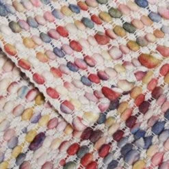 60x110 - Tapis Kilim 60x110 MULTIMULTA Multicolore Fait Main En Laine Certification Care And Fair Idéal Pour L'entrée -ATMOSPHERA || VIDAXL || Safavieh Soldes 9579680 5