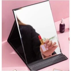 Miroir Cosmétique Portable Pliable HD Pour étudiants Et Dortoirs - Noir Et étanche - Moyen -ATMOSPHERA || VIDAXL || Safavieh Soldes 95870305 4