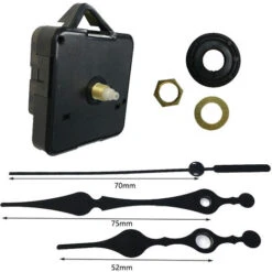 Mouvement De L'horloge à Quartz Mecanisme Horloge Aiguilles Mécanisme Horloge Murale Grandes Aiguilles Bricolage Horloge Murale Mécanisme De Remplacement Réparation De Pièces De Rechange -ATMOSPHERA || VIDAXL || Safavieh Soldes 95918034 5