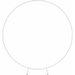 Arche Porte Décorative Pour Mariage Rond Dia.2m Blanc -ATMOSPHERA || VIDAXL || Safavieh Soldes 95965008 4