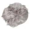 Faux Peau De Mouton En Tapis 30 X 30 Cm Moquette Fluffy Soft Longhair Decoratif Coussin De Chaise Canape Natte (Rond Gris) -ATMOSPHERA || VIDAXL || Safavieh Soldes 96120274 1