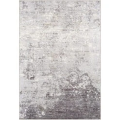 SURYA Tapis De Salon à Poils Courts Et Doux Abstrait Moderne Anthracite Et Blanc 160x220 Cm -ATMOSPHERA || VIDAXL || Safavieh Soldes 96240251 2