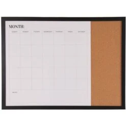 Tableau Blanc Magnétique Et Tableau Mémo En Liège 60x40cm Home Office -ATMOSPHERA || VIDAXL || Safavieh Soldes 96515585 3