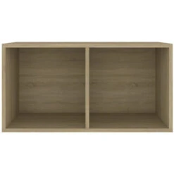 VIDAXL Boîte De Rangement De Vinyles Chêne Sonoma 71x34x36 Cm -ATMOSPHERA || VIDAXL || Safavieh Soldes 97004726 3