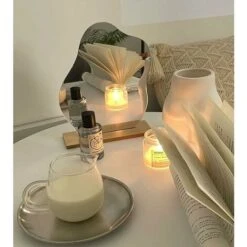 Miroir De Maquillage En Acrylique Sans Cadre Décoratif De Table De Coiffeuse Miroir De Maquillage De Forme Irrégulière Avec Base En Bois Pour Chambre à Coucher, Salon Et Décor De Chambre D'espaces Min -ATMOSPHERA || VIDAXL || Safavieh Soldes 97058129 4