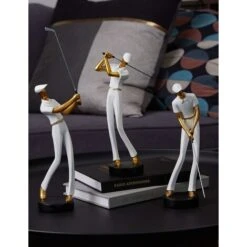 Amoy-Art Golfeur Statue Figurine Golf Sculpture Décor Moderne Interieur Salon Arts Cadeau Résine Blanc 24cmH(Section C) 9 Amoy-Art Golfeur Statue Figurine Golf Sculpture Décor Moderne Interieur Salon Arts Cadeau Résine Blanc 24cmH(Section C) -ATMOSPHERA || VIDAXL || Safavieh Soldes 97199889 4
