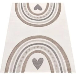 Paco Home Tapis Enfant Tapis Chambre Enfant Fille Garcon Arc-en-ciel Pois Coeur 3D 80x150 Cm, Beige 11 Paco Home Tapis Enfant Tapis Chambre Enfant Fille Garcon Arc-en-ciel Pois Coeur 3D 80x150 Cm, Beige -ATMOSPHERA || VIDAXL || Safavieh Soldes 97247775 5