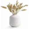 Petit Vase Blanc Ceramique Vases Decoration Design Moderne Vase Minimaliste Pour Décoration De Pièce Maîtresse Table, S -ATMOSPHERA || VIDAXL || Safavieh Soldes 97248957 1