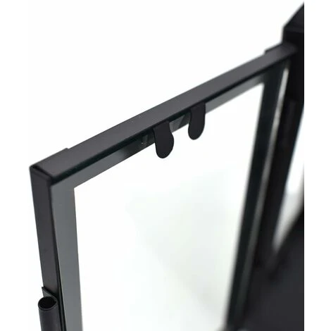 Bougeoir/Lanternes En Fer, Style Vintage Lanterne Intérieure/Extérieure Pour Décorations Maison Cour/Pavillon/Bois/Jardin/Jardin à Thé 4 Bougeoir/Lanternes En Fer, Style Vintage Lanterne Intérieure/Extérieure Pour Décorations Maison Cour/Pavillon/Bois/Jardin/Jardin à Thé – Image 2