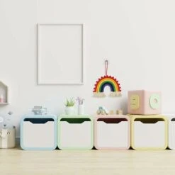 22 X 28CM Macramé Arc-en-Ciel Suspension Tenture Décoration Murale Arc-en- Arc-en-Ciel Pour Chambre D'enfant -ATMOSPHERA || VIDAXL || Safavieh Soldes 97375211 4